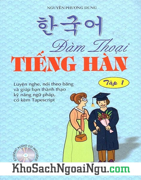 Sách Đàm thoại tiếng Hàn Tập 1