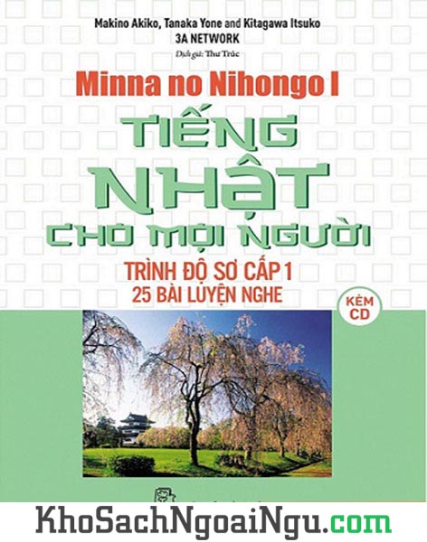 Minna no nigongo sơ cấp 1 25 bài luyện nghe