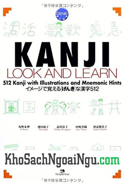 Kanji Look and Learn N5, N4 Bài học – Bản Nhật Anh