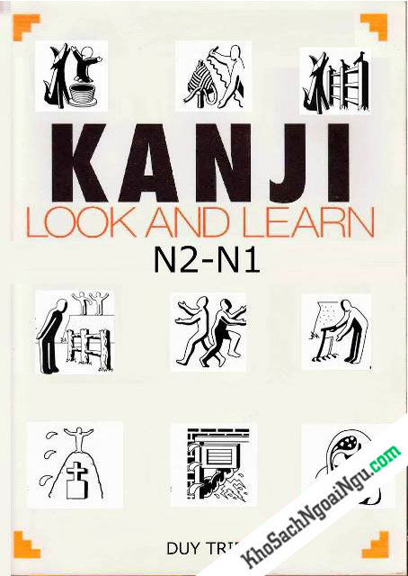 Kanji Look and Learn N2 và N1 – Nhật Việt